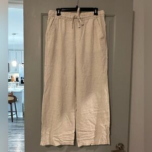 Old Navy Women’s Casual Tie-Front Linen Pants